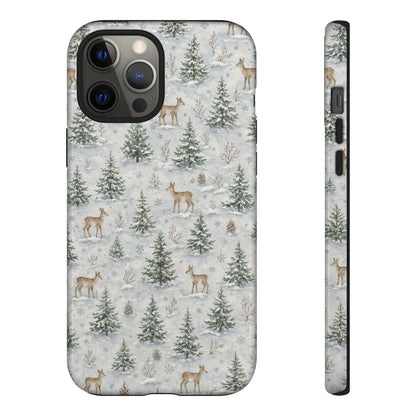 Winter Woodland Deer Tough Case