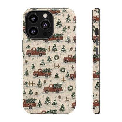 Red Truck Tree Farm Tough Case