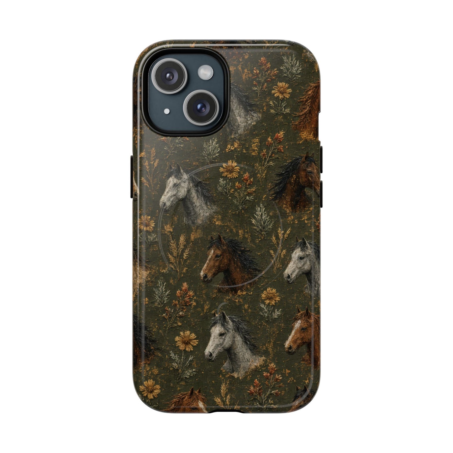 Autumn Horses Magnetic Case