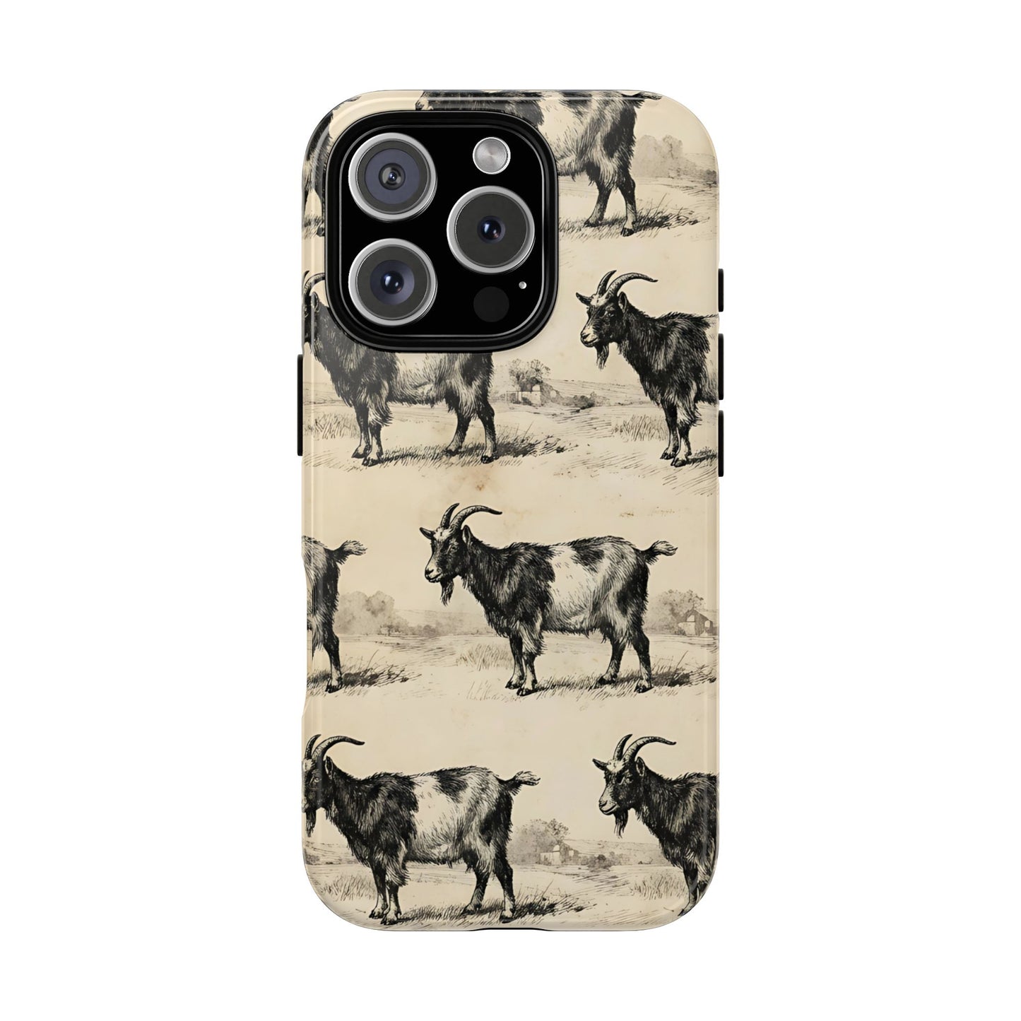 Vintage Goats Tough Case