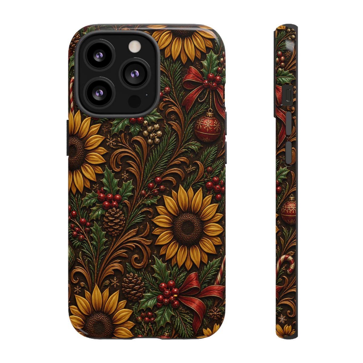 Christmas Sunflowers Tough Case