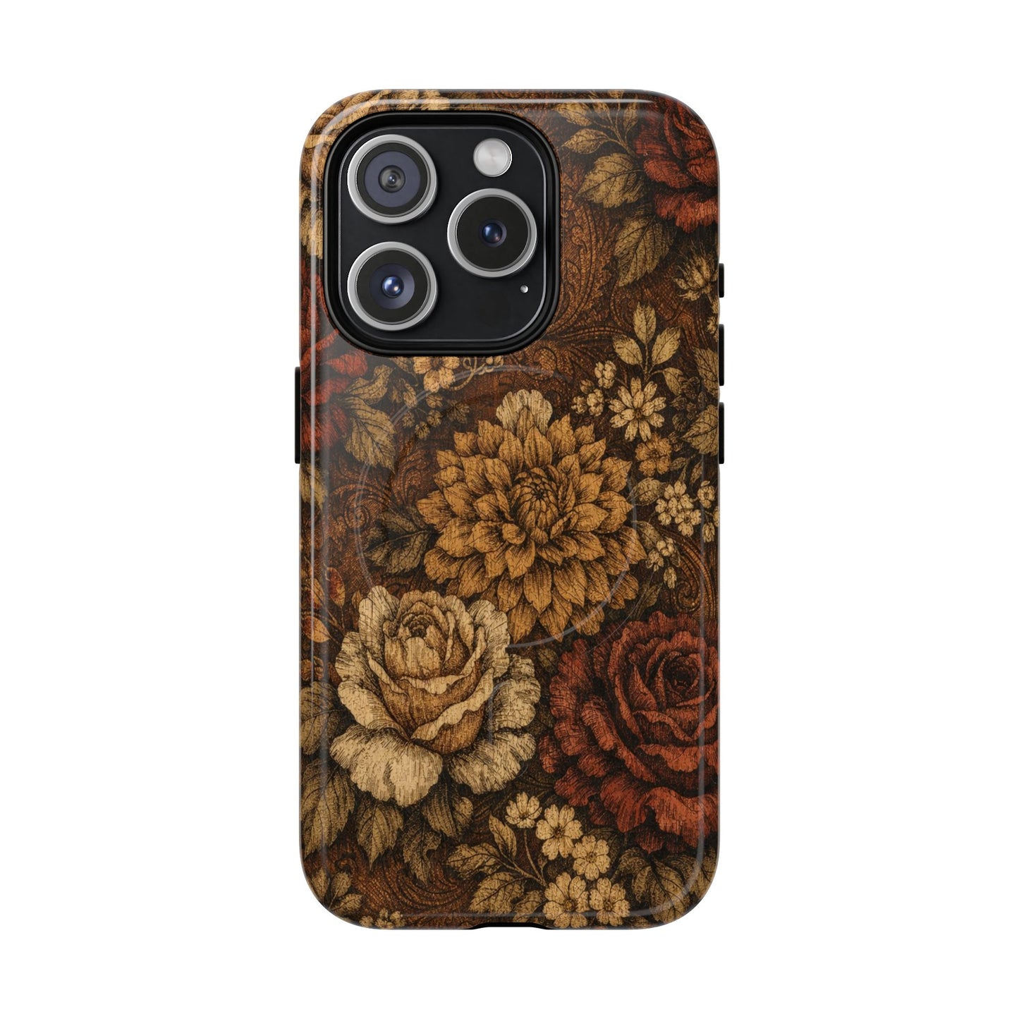 Tooled Blooms Magnetic Case