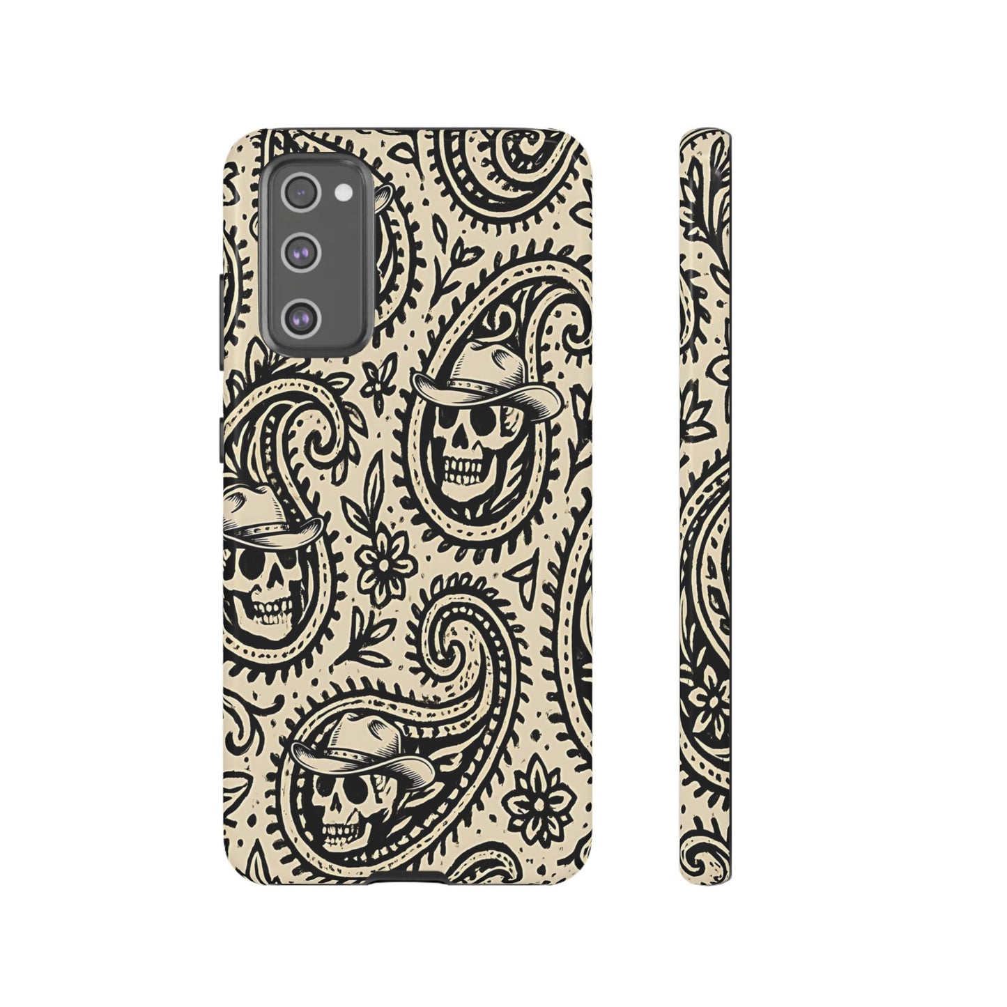 Cowboy Skull Paisley Tough Case