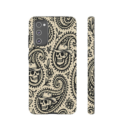 Cowboy Skull Paisley Tough Case