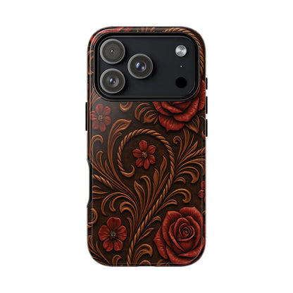 Cowgirl Rose Tough Phone Case