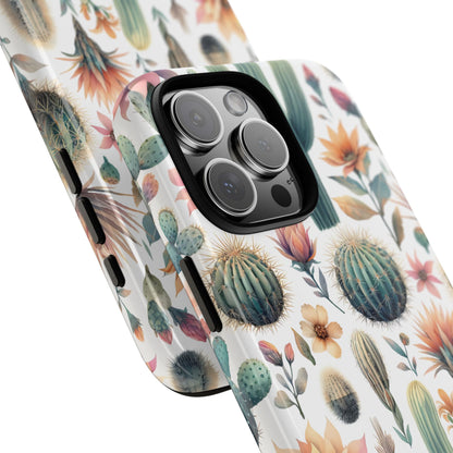 Floral Cactus Tough Case