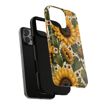 Stars and Sunflowers Magnetic Case