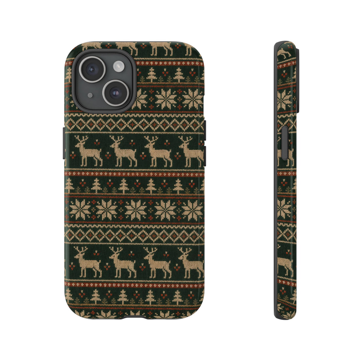Fair Isle Deer Tough Case