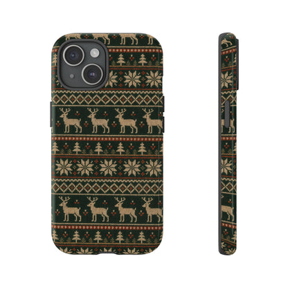 Fair Isle Deer Tough Case
