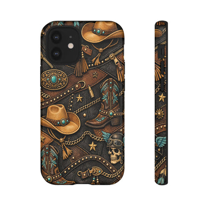 Moto Boho Cowgirl Tough Case
