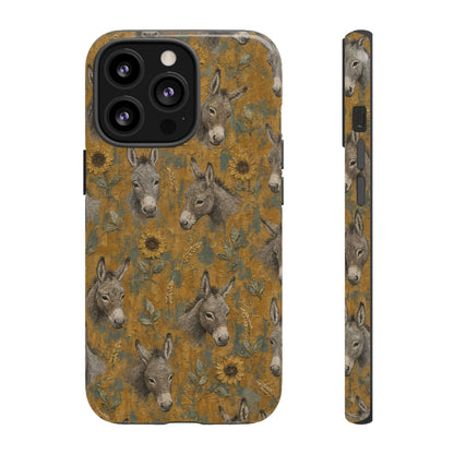 Donkey Sunflower Tough Case