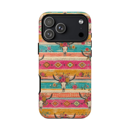 Serape Skull Tough Case