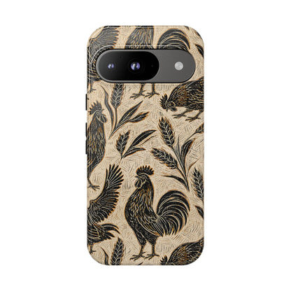 Carved Rooster Tough Case