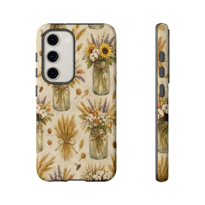 Wheat + Mason Jars Tough Case