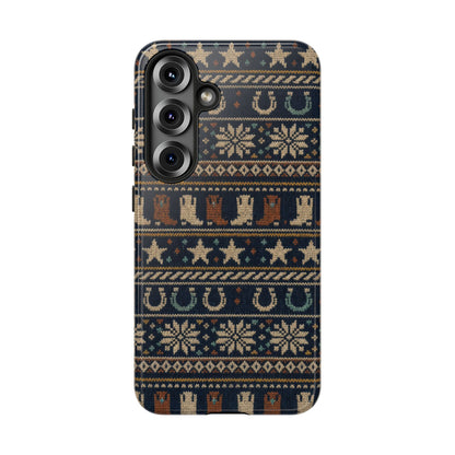 Fair Isle Boots Tough Case
