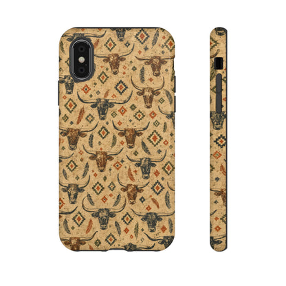 Longhorn Aztec Tough Case