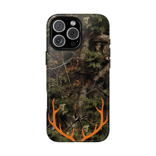 Hunting Camo Antler Magnetic Case