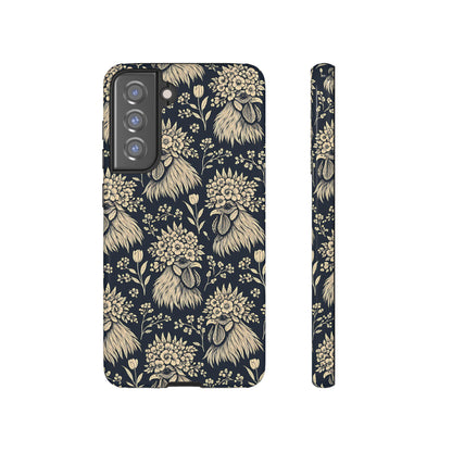 Floral Rooster Tough Case