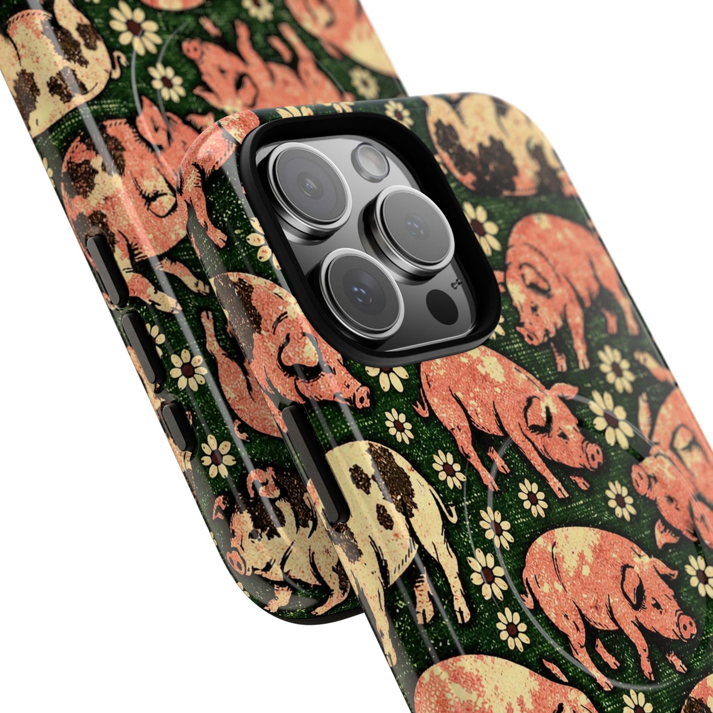Retro Pigs Magnetic Case