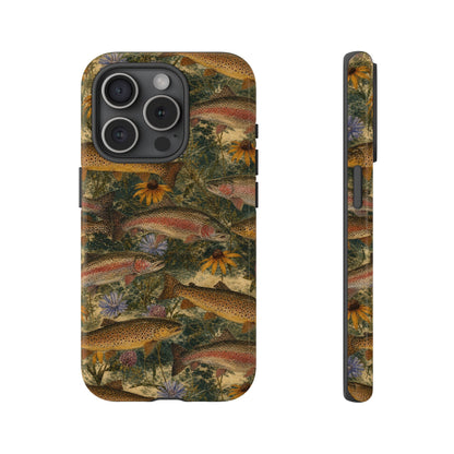 Floral Trout Tough Case