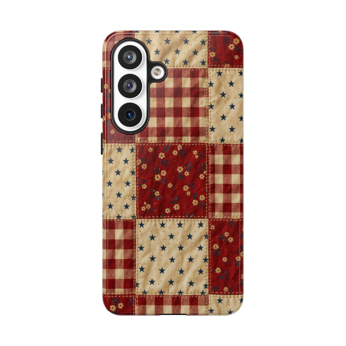 Gingham Stars Tough Case