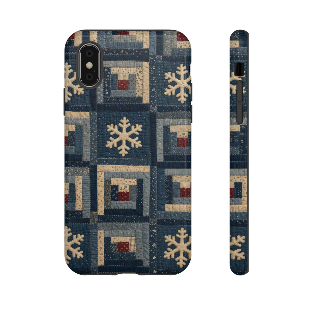 Snowflake Quilt Tough Case