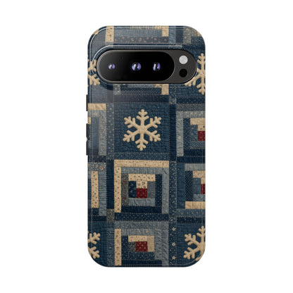 Snowflake Quilt Tough Case