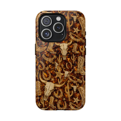 Western Tortoiseshell Magnetic Case