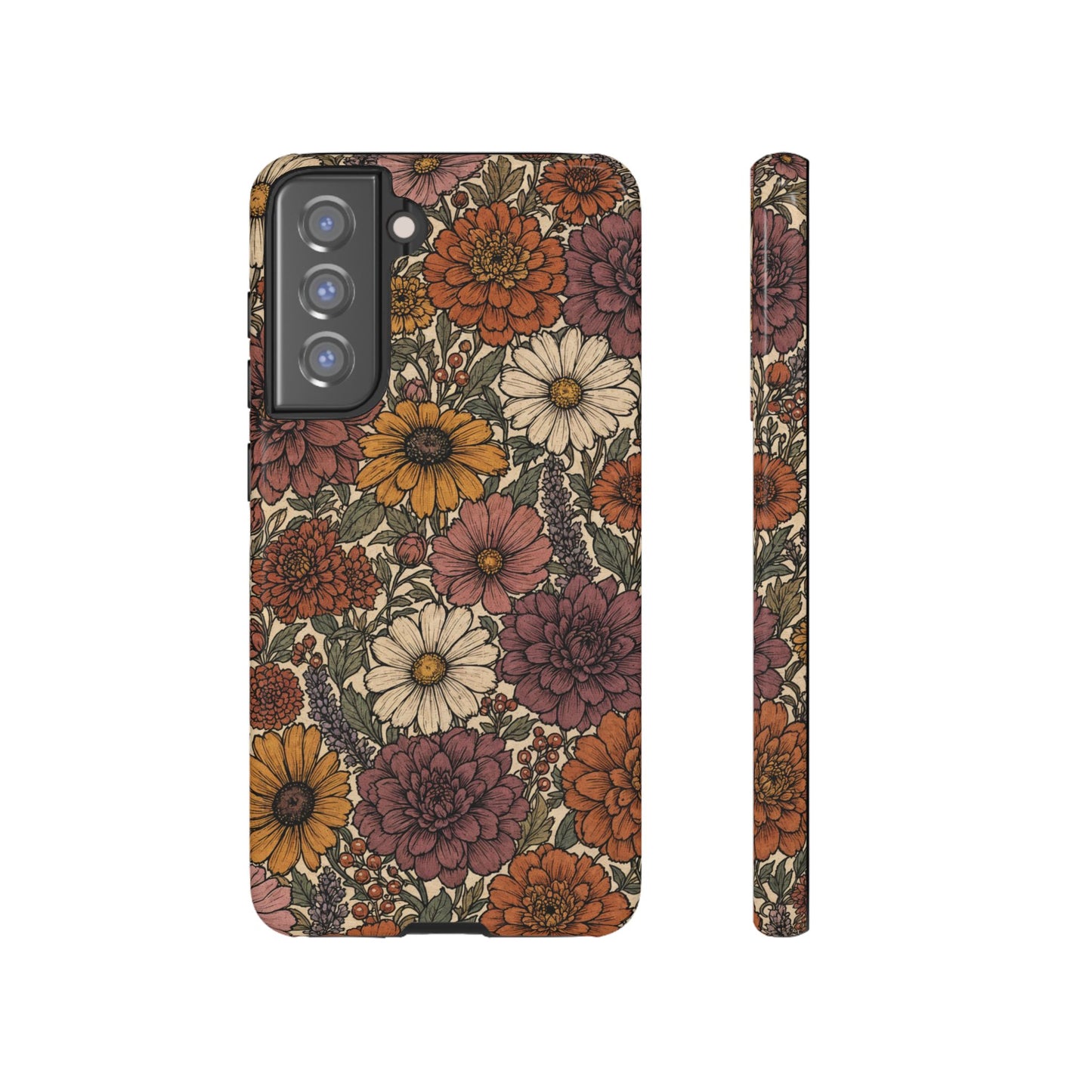 Inked Bouquet Tough Case