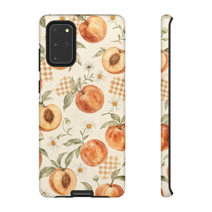 Peachy Gingham Tough Case
