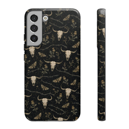 Bull Skull Barbwire Tough Case