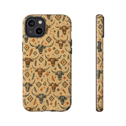 Longhorn Aztec Tough Case