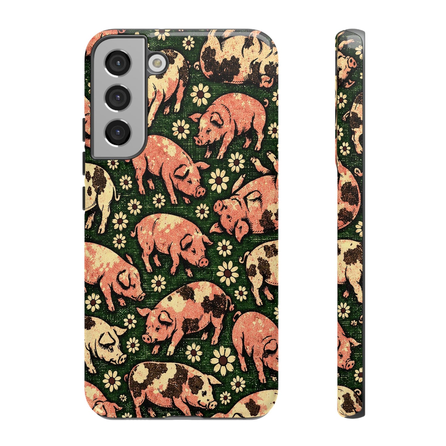 Retro Pigs Tough Case