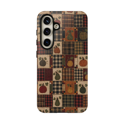 Plaid Pumpkin Tough Case