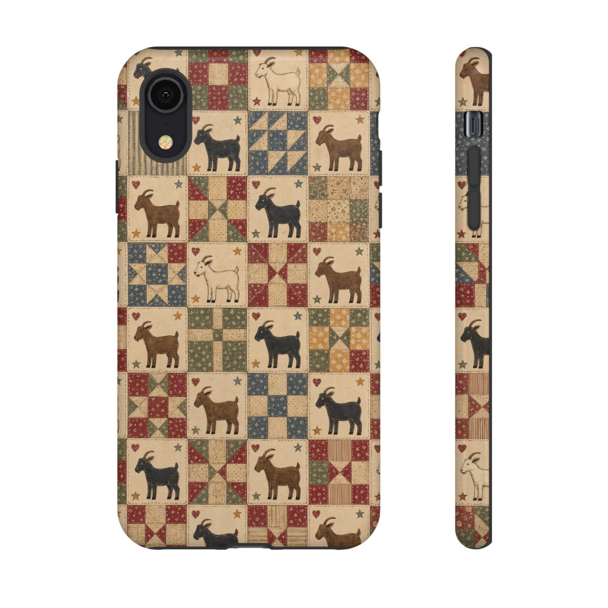 Goat Quilt Tough Case