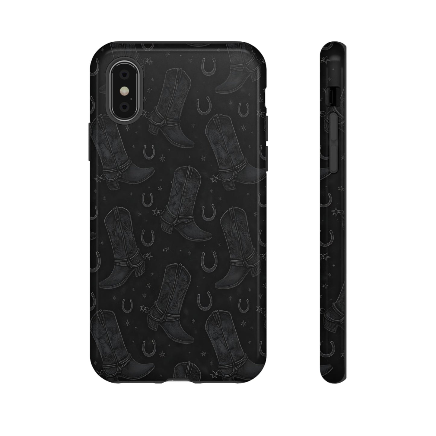 Western Noir Boots Tough Case