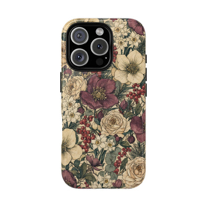 Winter Blooms Magnetic Case