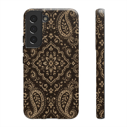 Chocolate Paisley Tough Case