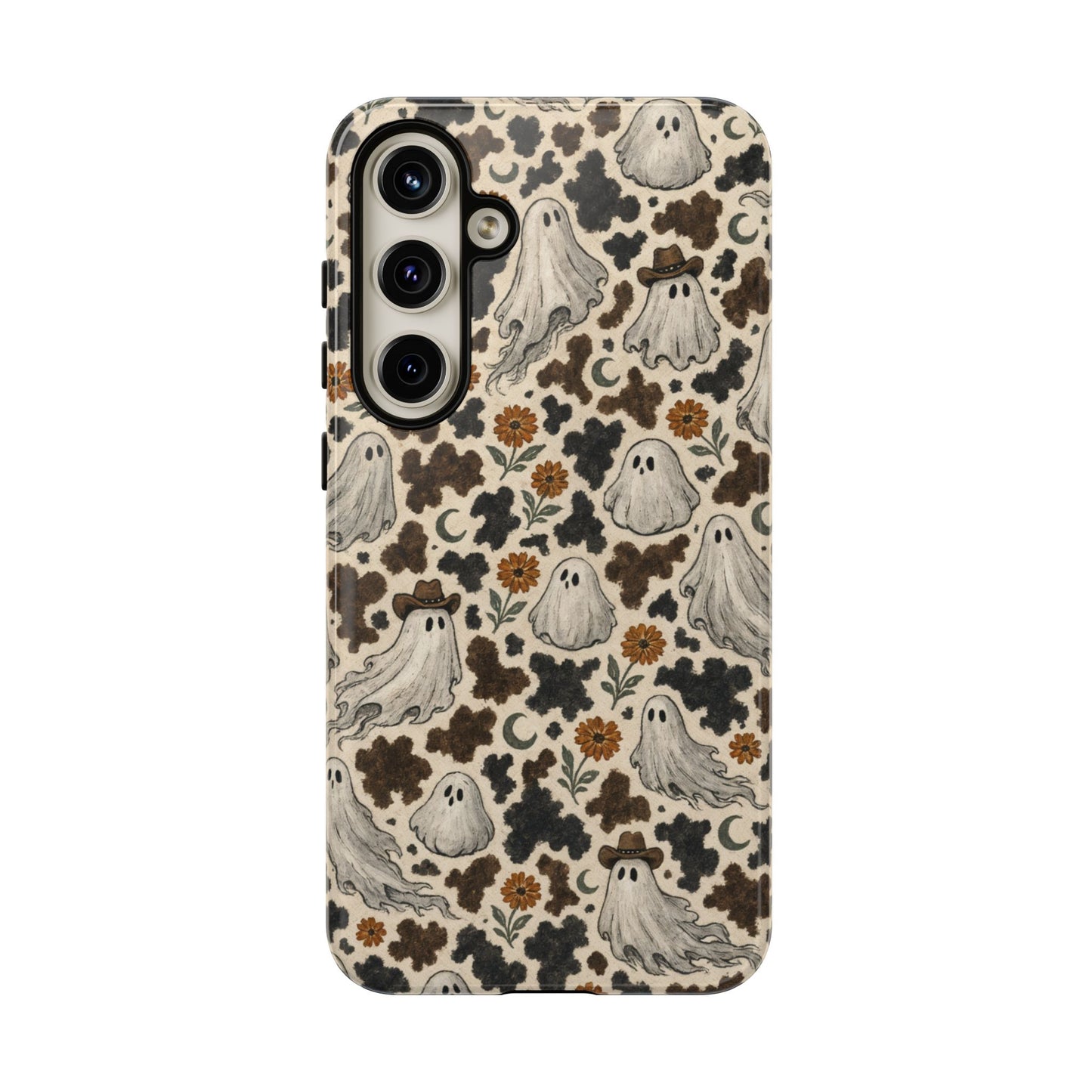 Ghostly Cowhide Tough Case