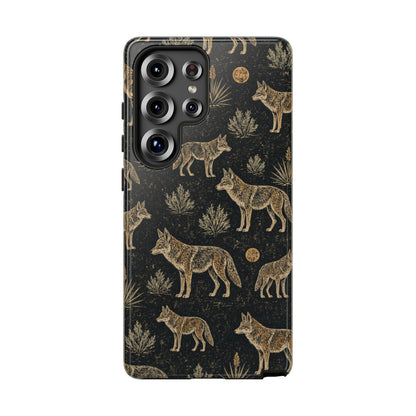Moonlit Coyote Tough Case