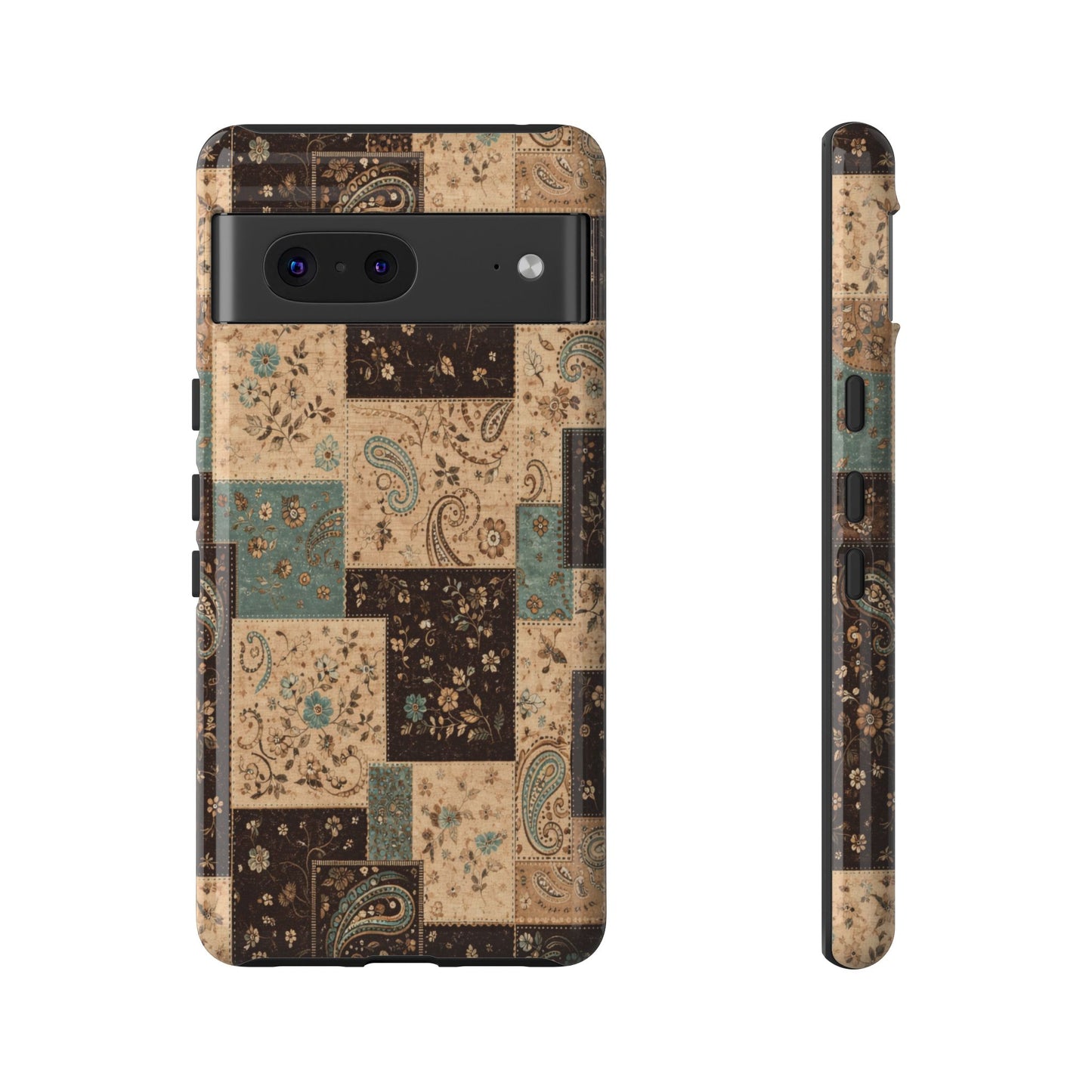 Chocolate Patchwork Tough Case
