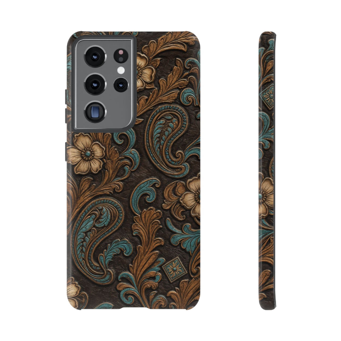 Tooled Paisley Tough Case