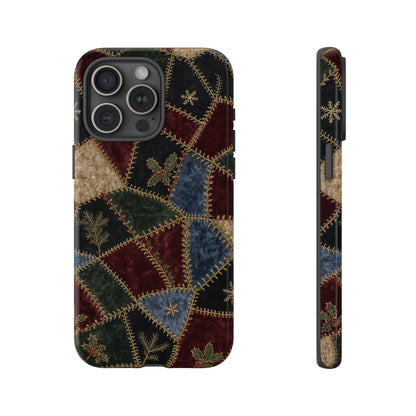 Winter Crazy Quilt Tough Case