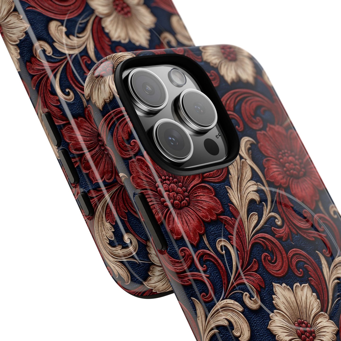 Patriotic Tooled Magnetic Case