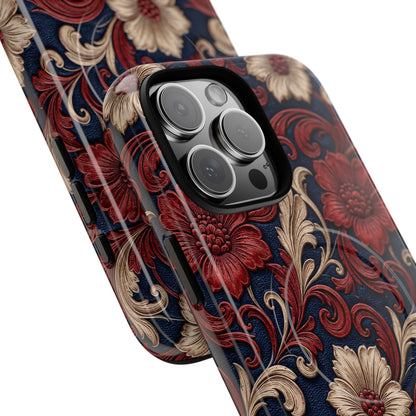 Patriotic Tooled Magnetic Case