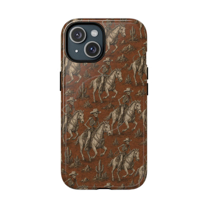 Skeleton Cowboy Ride Magnetic Case