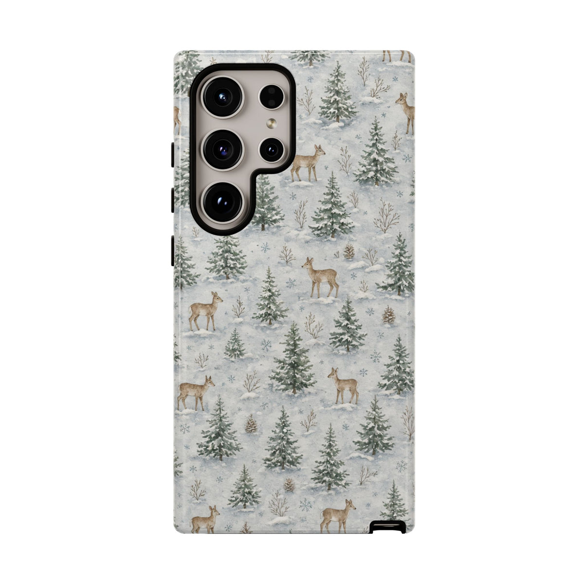 Winter Woodland Deer Tough Case