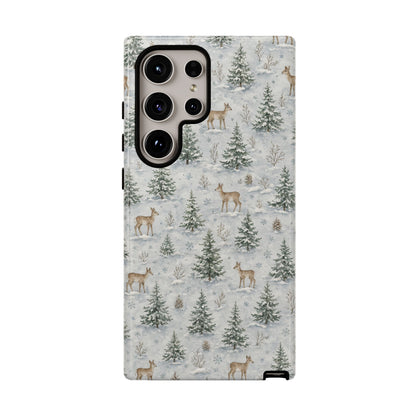 Winter Woodland Deer Tough Case