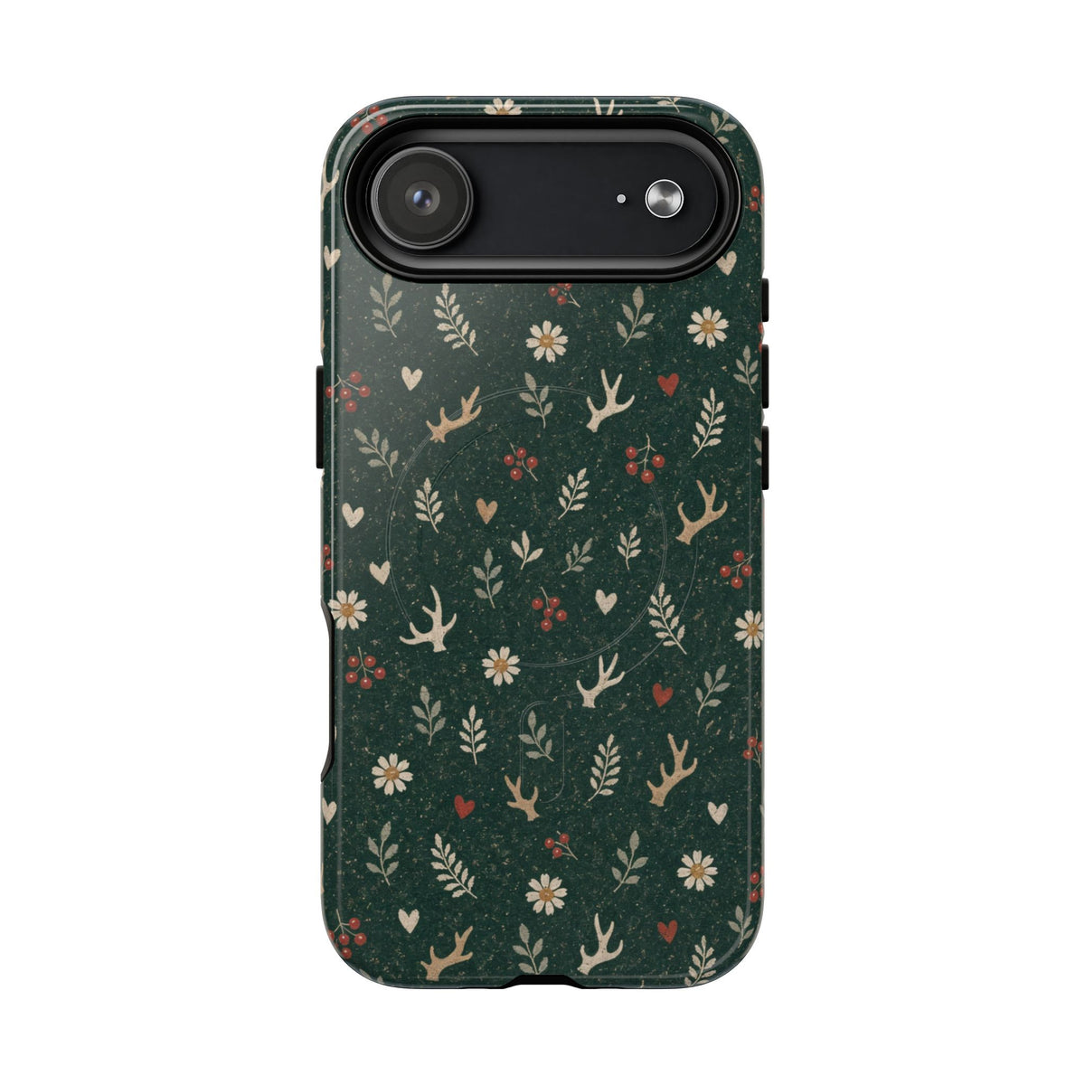 Antler Daisies Evergreen Magnetic Case