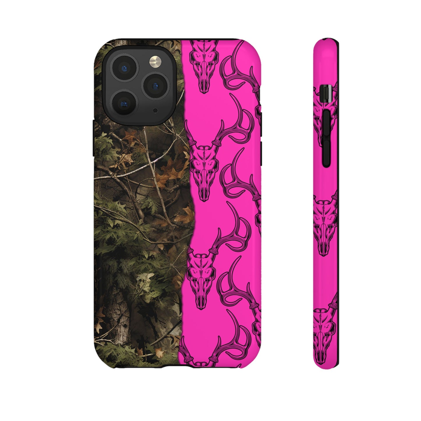 Camo Deer Skulls Pink Tough Case